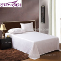 100% Pakistan Cotton White Satin Bettwäsche Set Hotel Wohnen 5-Sterne-Luxus-Startseite Bettwäsche